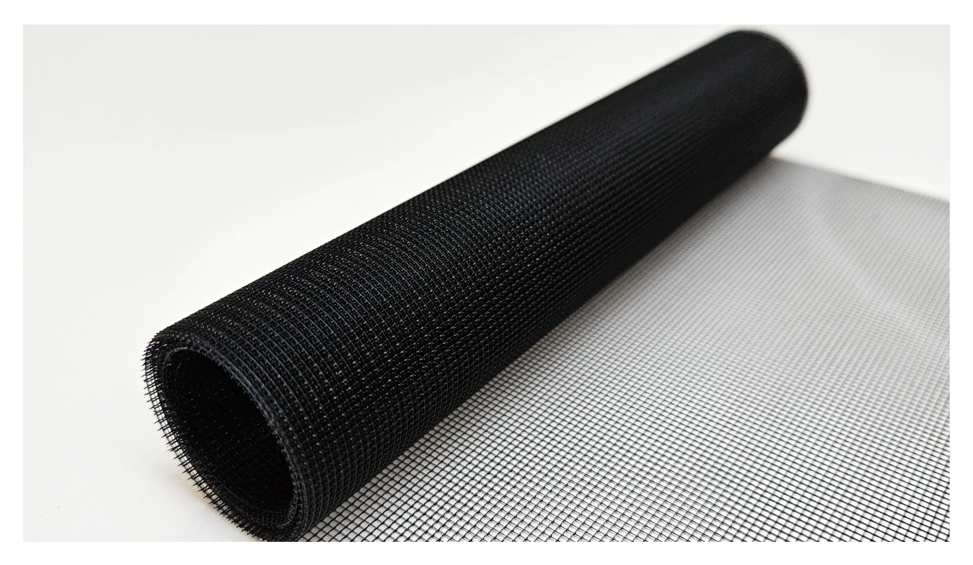 Insect screen material sample