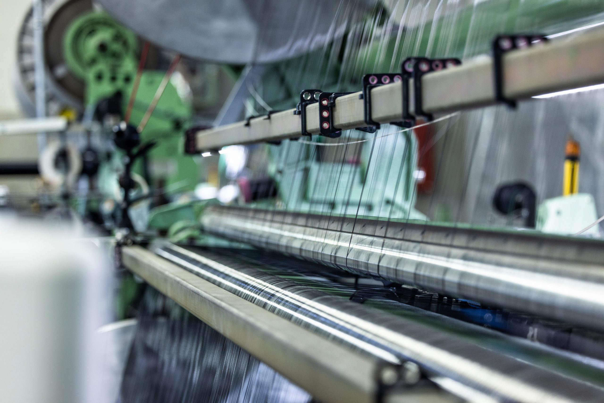 Production process close-up