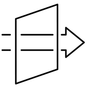 Air permeability icon